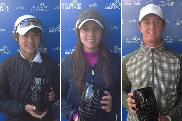 Austen Truslow of New Smyrna Beach, Fla. wins the Boys 15-18 Division; Mexico’s Viviana Vazquez wins by one stroke in the Girls 15-18 Division; Japan’s Kaito Onishi dominant in Boys 11-14 Division